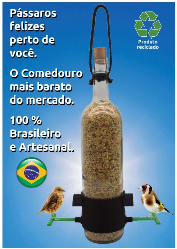 foto de comedouro pássaros livres